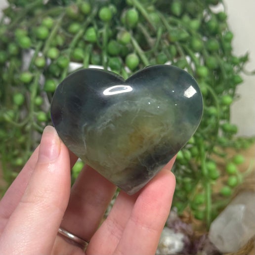 Fluorite Heart (I187)