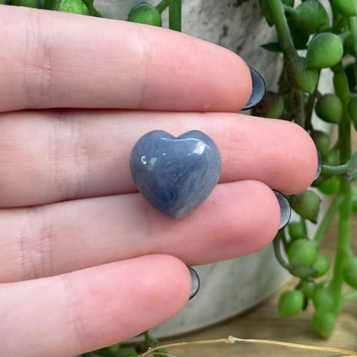 Blue Aventurine Tiny Hearts