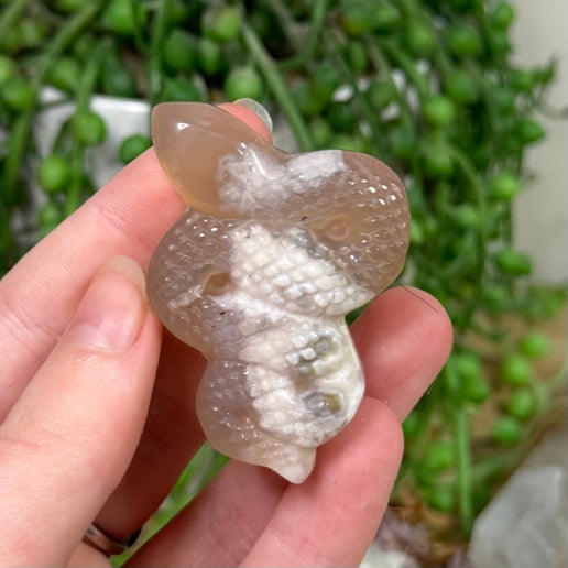 Flower Agate Snake (I825)