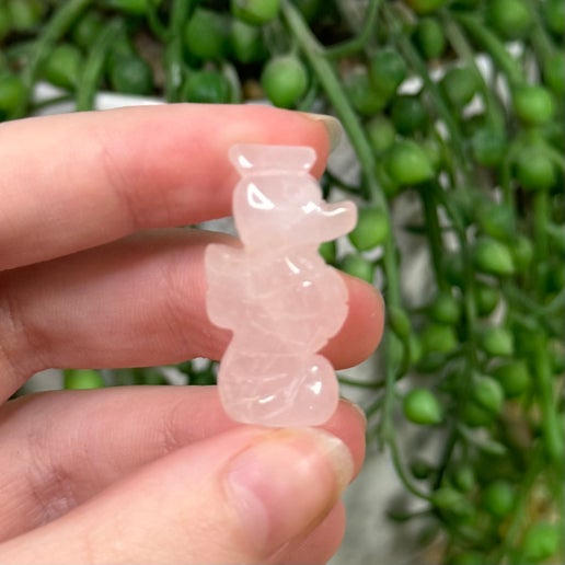 Rose Quartz Small Sea Horse