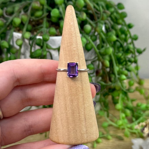 Amethyst S925 Ring (I257)