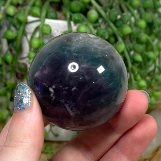 Rainbow Fluorite Sphere (D274)