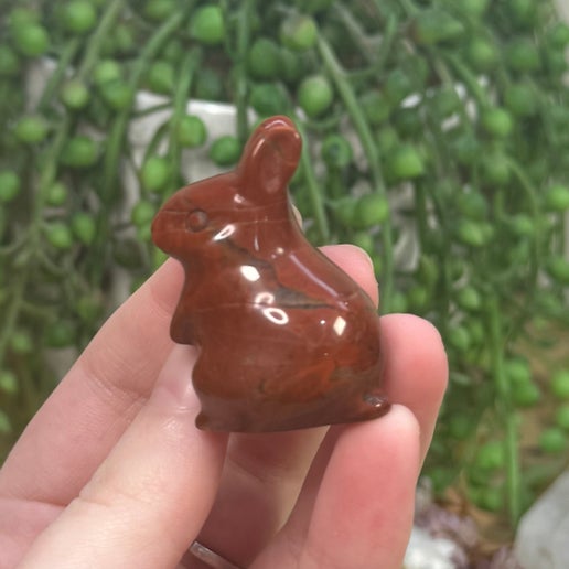 Red Jasper Bunny (K324)