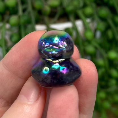 Aura Lepidolite Duck (M165) (M163)