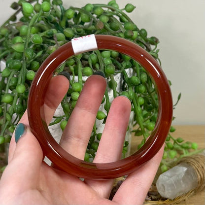 Red Agate Bangle (E912)