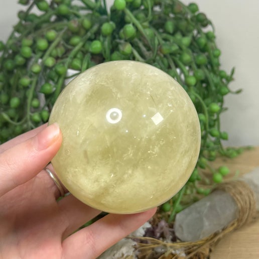 Citrine Sphere (J853)