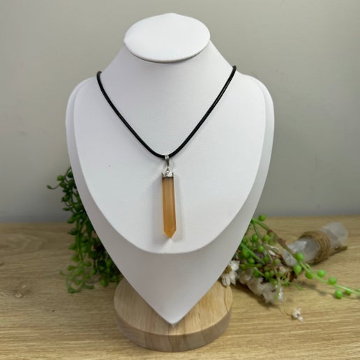 Honey Calcite Necklace (J151)