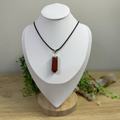 Red Jasper Necklace (J131)