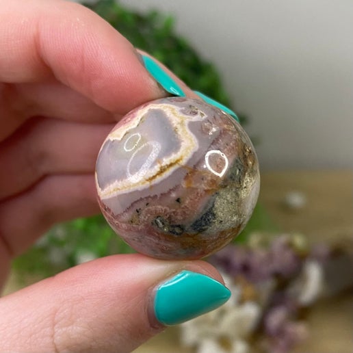 Rhodochrosite Small Sphere