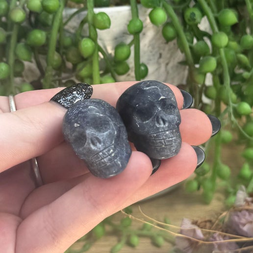 Blue Aventurine Small Skull