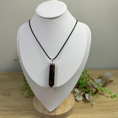 Chocolate Calcite Necklace (J202)