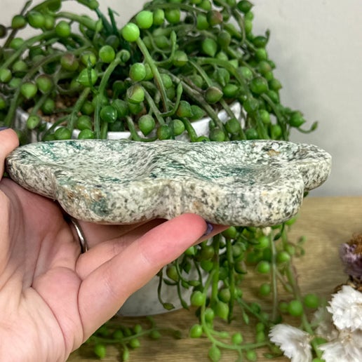 Green Kyanite Butterfly Bowl (D463)