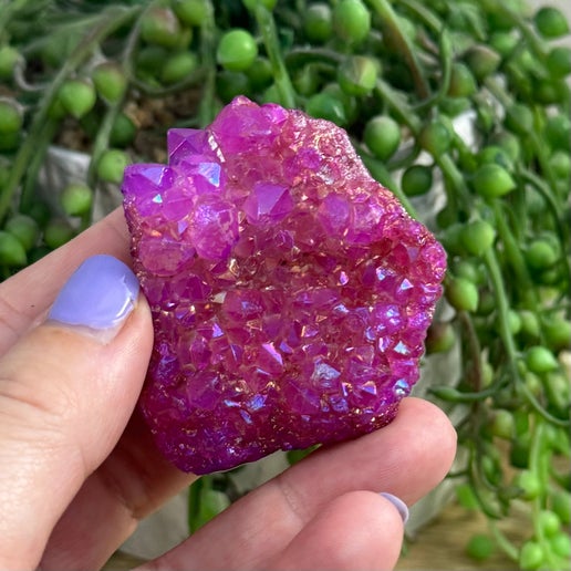 Purple Aura Quartz Cluster (I545)