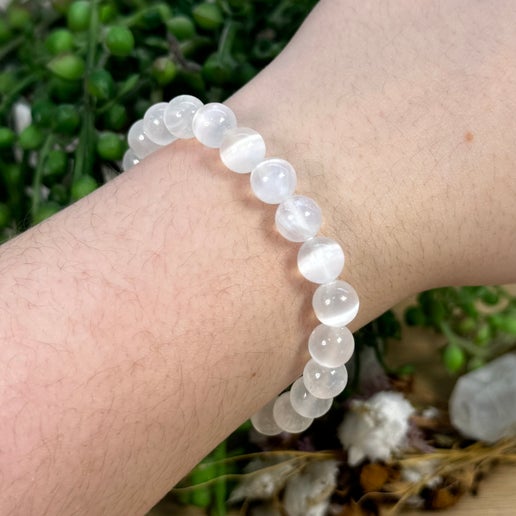 Selenite Bracelet (D17) (D18) (D21)