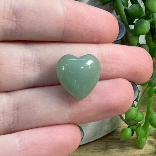 Green Aventurine Tiny Hearts