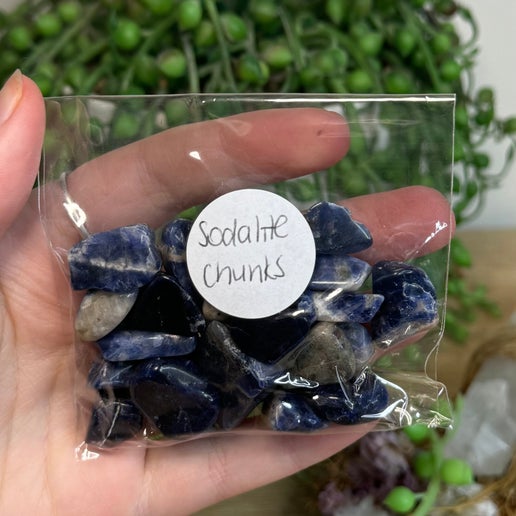 Sodalite 50gram Chunk Bag