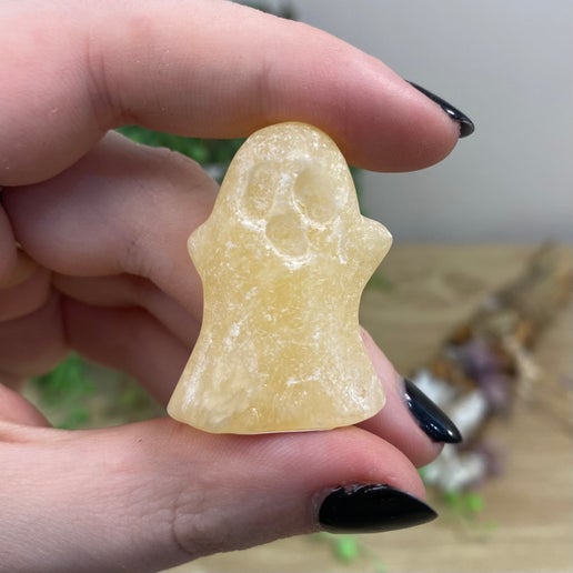 Yellow Calcite Ghost (F72)