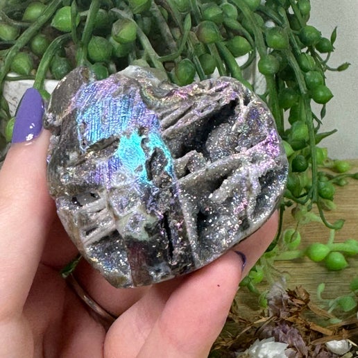 Aura Sphalerite Heart (K883)