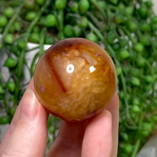 Carnelian Sphere 1