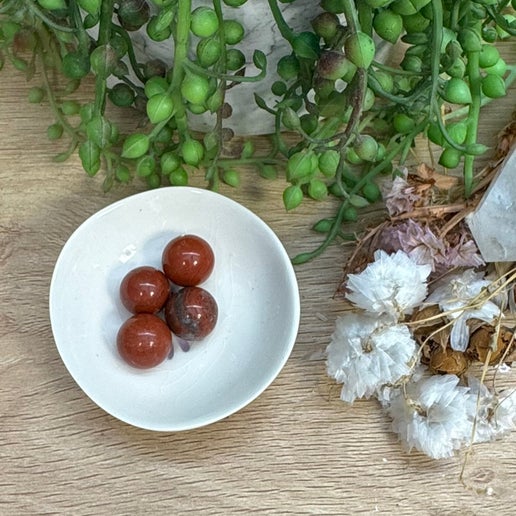 Red Jasper Cage Mini Sphere