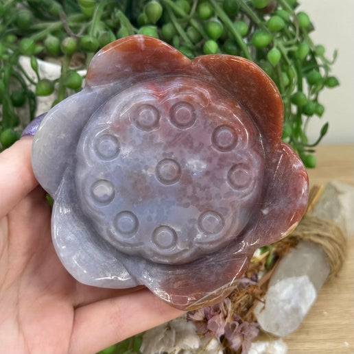 Ocean Jasper Flower (C818)