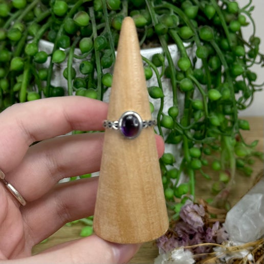 Amethyst S925 Ring (K517)