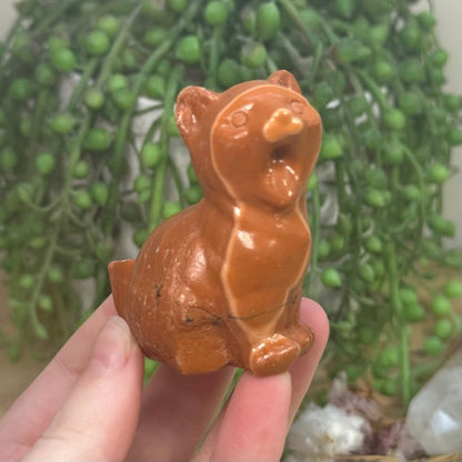 Red Jasper Cat (J780)