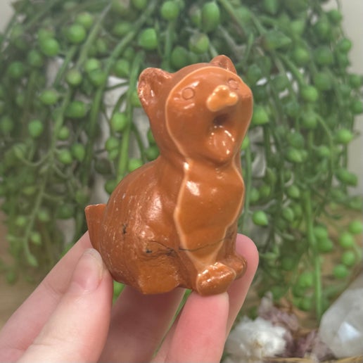 Red Jasper Cat (J780)
